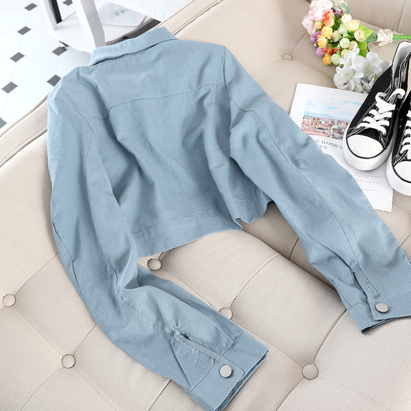 Geaca casual dama model larg in doua culori