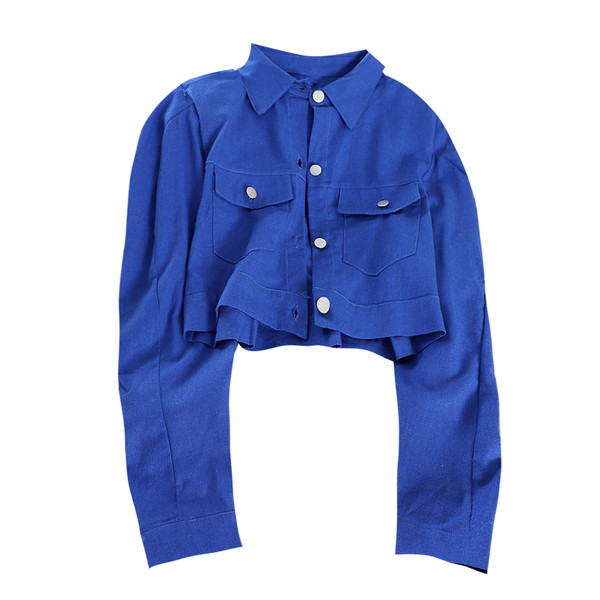 Geaca casual dama model larg in doua culori