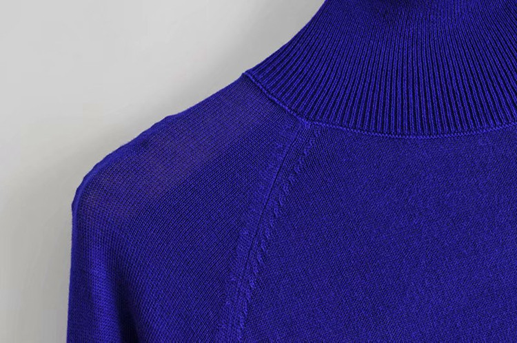 Széles pulóver pólógallérral több színben