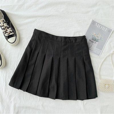 Rövid női rakott szoknya három színben