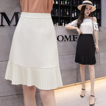 Új modell női szoknya magas derékkal - két színben