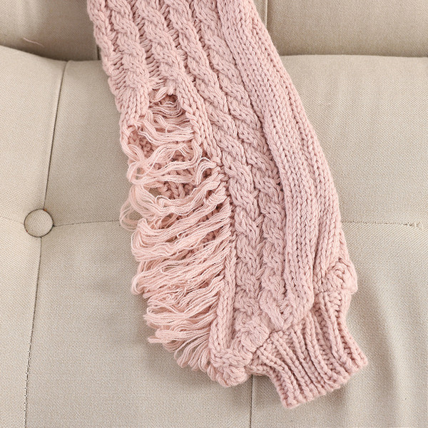 Pulover de dama modern cu motive rupte in mai multe culori