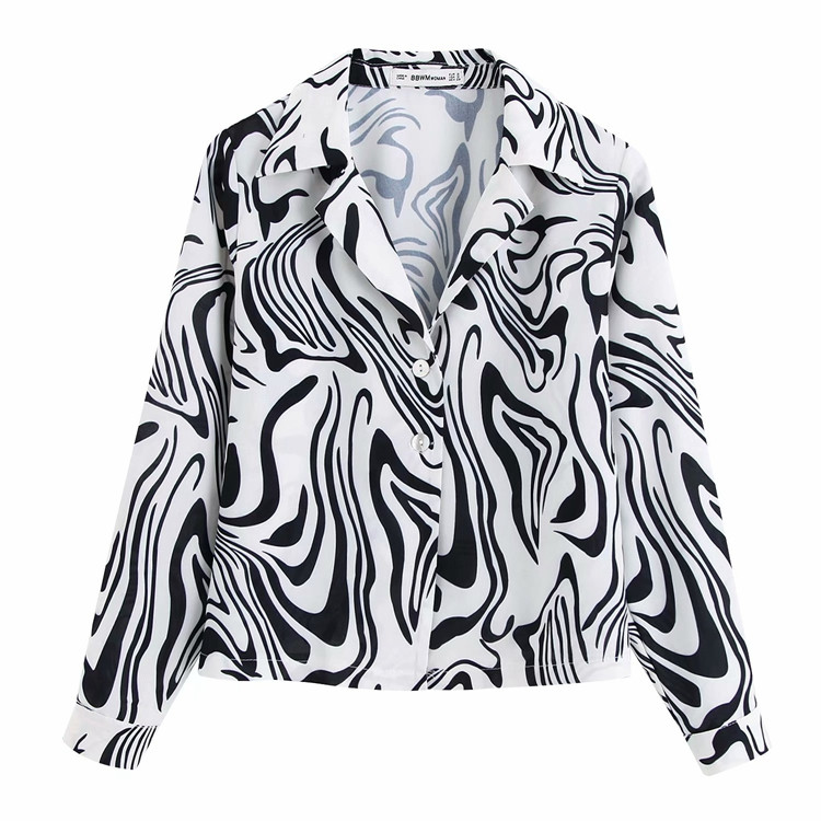 Cămașă scurtă cu nasturi și guler clasic în două culori