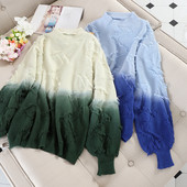 Aktuális női pulóver irizáló színekben