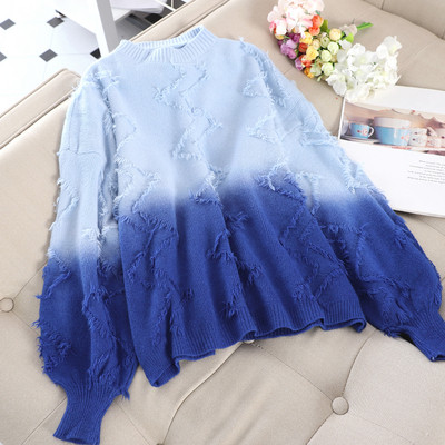 Aktuális női pulóver irizáló színekben