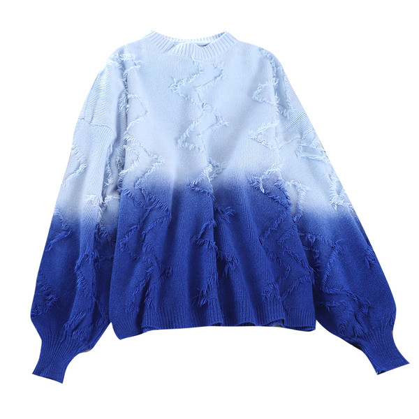 Aktuális női pulóver irizáló színekben