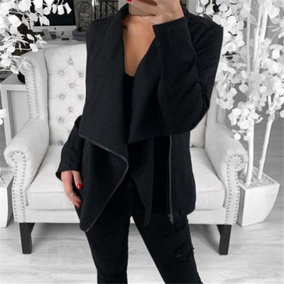 Modern női pulóver sima modell szürke és fekete színben