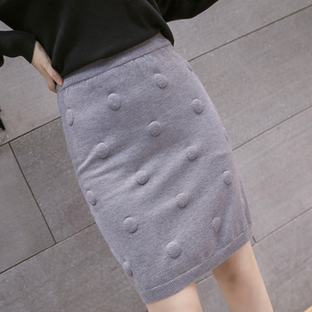 Aktuális női szoknya három színben, magas derékkal