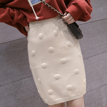 Aktuális női szoknya három színben, magas derékkal