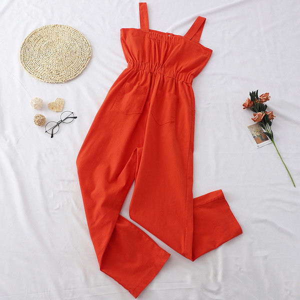 Salopeta de dama model lat cu bretele in trei culori