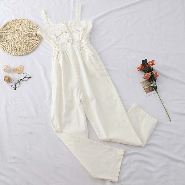 Salopeta de dama model lat cu bretele in trei culori