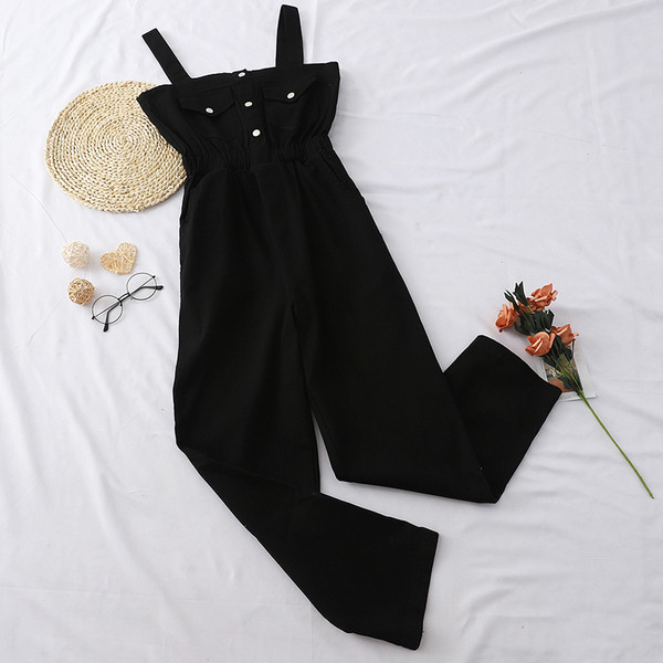 Salopeta de dama model lat cu bretele in trei culori