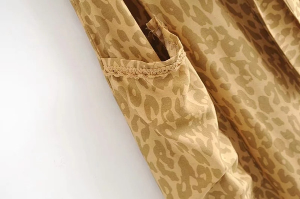 Női alkalmi overall fényes elemmel - arany színű