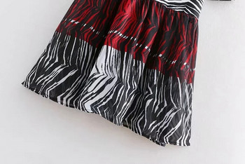 Rochie dama - model lat cu model animal