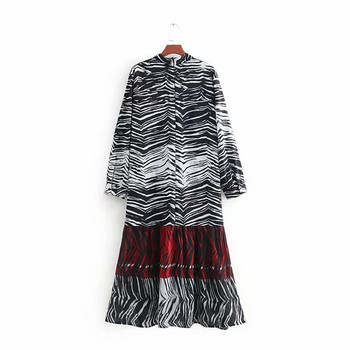 Rochie dama - model lat cu model animal