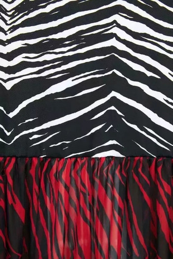 Rochie dama - model lat cu model animal