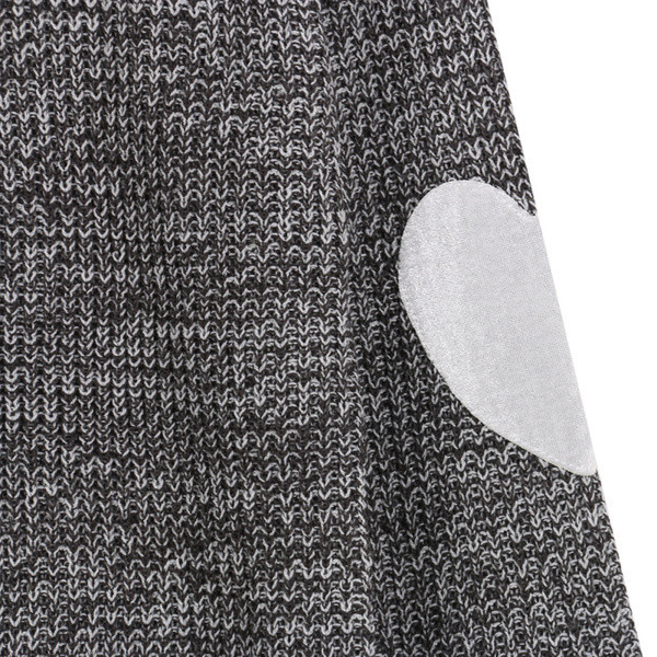 Pulover de dama modern model larg de culoare gri