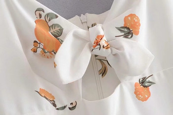 Rochie de dama cu model colorat - model croiat