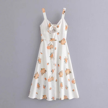 Rochie de dama cu model colorat - model croiat