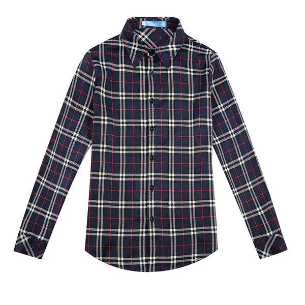 Kockás női ing hosszú ujjal - két színben