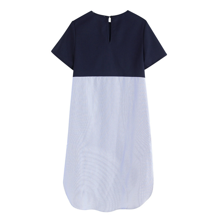 Cămașă lungă de damă cu mâneci scurte - două culori