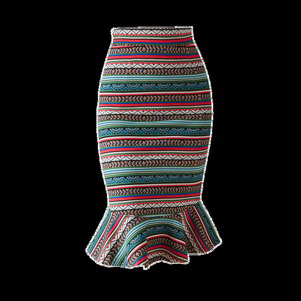 Fusta de dama moderna cu model cu talie inalta