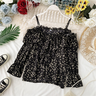 Hosszú ujjú női blúz, két színben