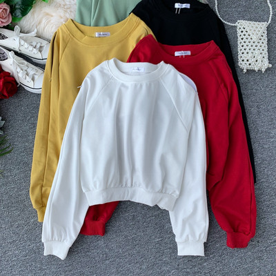 Bluză casual de damă cu mâneci lungi în mai multe culori