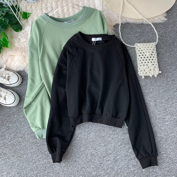 Bluză casual de damă cu mâneci lungi în mai multe culori