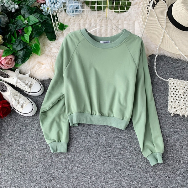 Bluză casual de damă cu mâneci lungi în mai multe culori