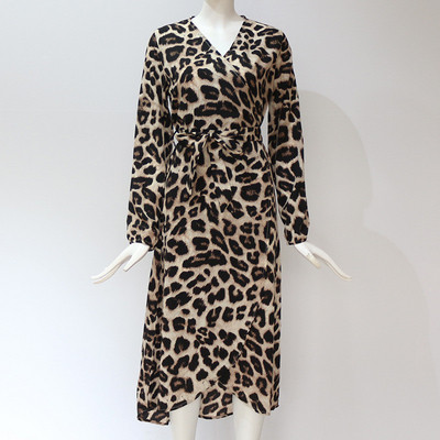 Rochie moderna de dama cu animal print in mai multe culori