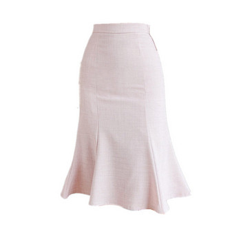 Női lezser szabású szoknya két színben
