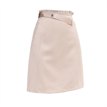 Jelenlegi női szoknya két színben - egyenes modell