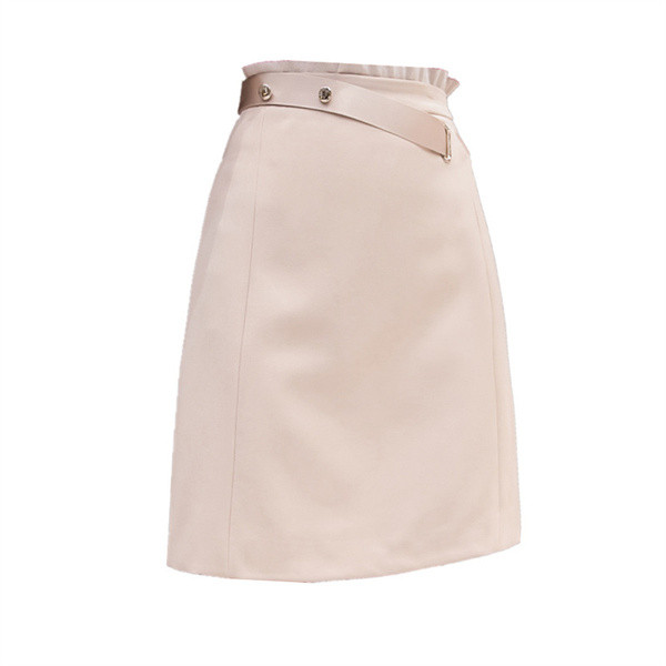 Jelenlegi női szoknya két színben - egyenes modell