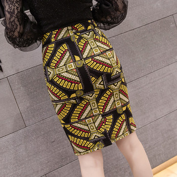 Stílusos női szoknya magas derékkal