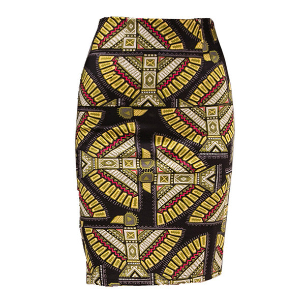 Stílusos női szoknya magas derékkal