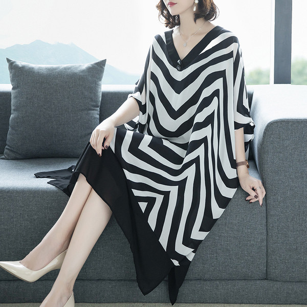 Rochie eleganta de dama in trei culori - model croiat