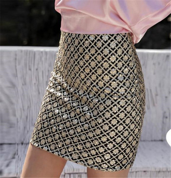 Stílusos női szoknya magas derékkal