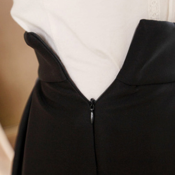 Stílusos női szabású szoknya magas derékkal, több színben