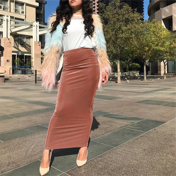 Modern női hosszú szoknya többféle színben