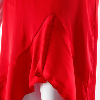 Rochie lunga de dama eleganta in doua culori