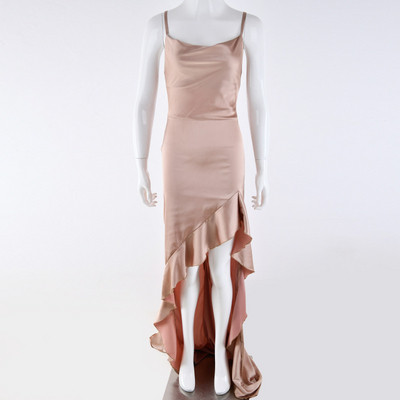 Rochie lunga de dama eleganta in doua culori