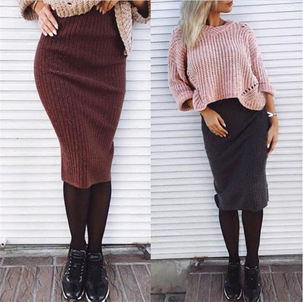 Lezser női szoknya több színben, magas derékkal