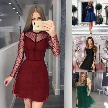 Női ruha szabású, hosszú ujjú modell több színben