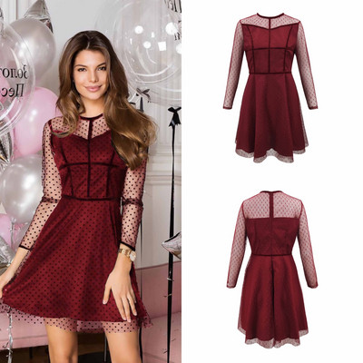 Női ruha szabású, hosszú ujjú modell több színben