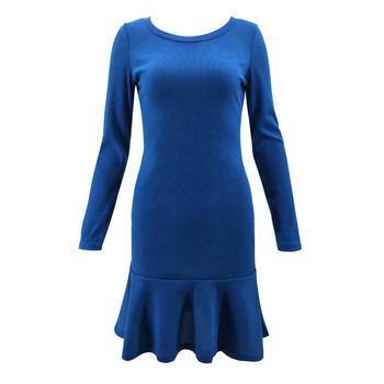 Rochie de dama de toamna cu maneci lungi in mai multe culori