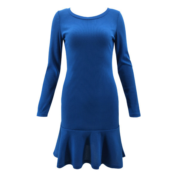 Rochie de dama de toamna cu maneci lungi in mai multe culori