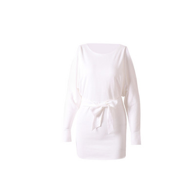 Modern női ruha csupasz váll és övvel több színben