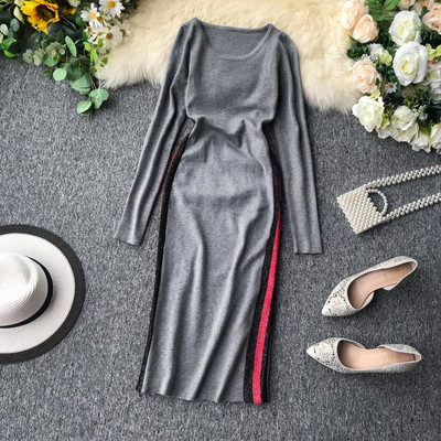 Rochie casual de dama cu margini si nasturi in diferite culori