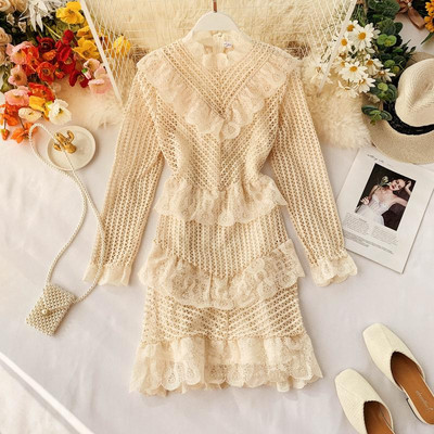 Elegáns női ruha hosszú ujjal több színben